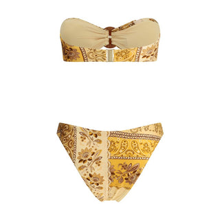 Bikini amarillo de lycra