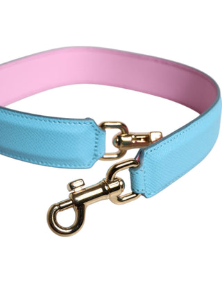 Correa para bolso con asa de cuero rosa y azul para el hombro