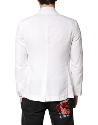 White Single Breasted Men Coat Blazer Suit