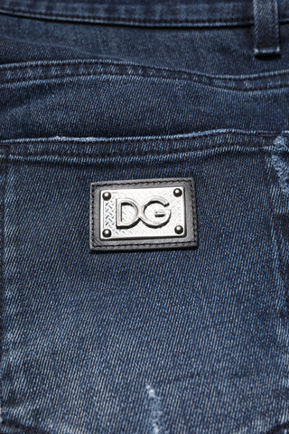 Jeans ajustados de mezclilla para hombre en algodón azul con elasticidad  