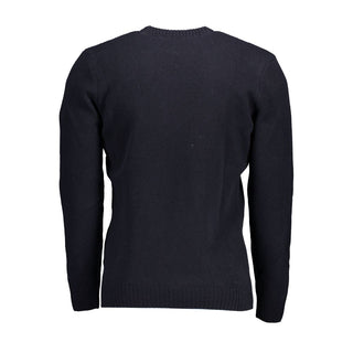 Blue Wool Men's Sweater