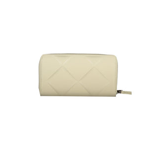 Beige Polyester Women Wallet