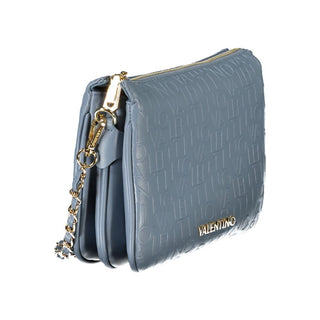 Azzurro Polyurethane Women's Bag With Shoulder Strap