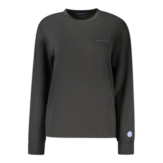 Schwarzes Modal-Damen-Sweatshirt