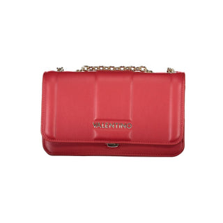 Rote Polyethylen-Handtasche