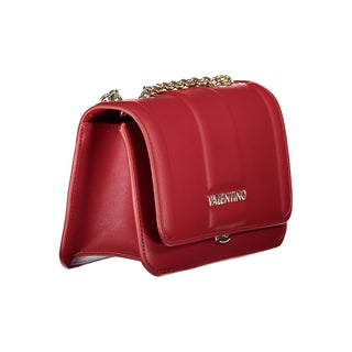 Rote Polyethylen-Handtasche