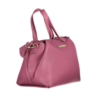 Pink Polyurethane Women's Bag