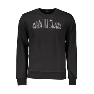 Sudadera para hombre de algodón negro