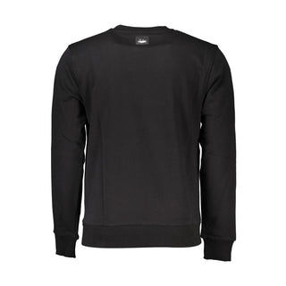 Sudadera para hombre de algodón negro