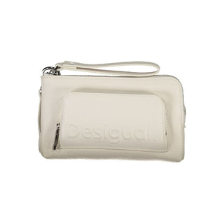 Bianco Polyurethan Damenhandtasche