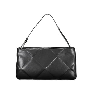 Black Polyester Women's Bag
