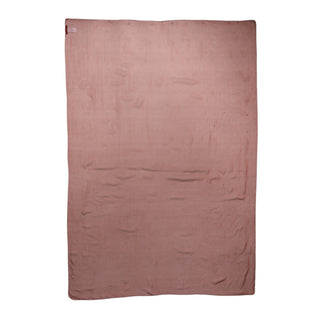 Bufanda chal envolvente rectangular de seda roja para mujer