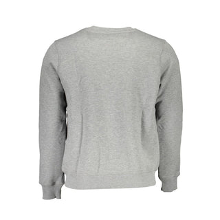 Suéter gris de algodón para hombre