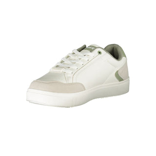 Zapatilla deportiva blanca de poliuretano para hombre