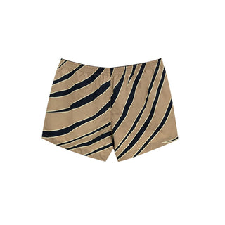 Beige Badeshorts aus Polyamid
