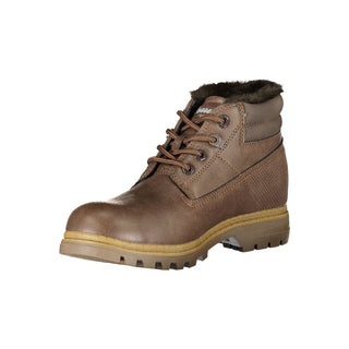 Marrone Poliuretano Damen-Stiefelette
