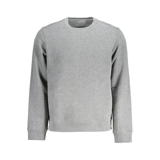 Sudadera gris de poliéster para hombre  