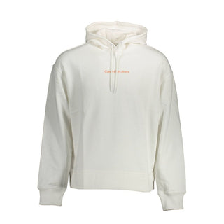 Sudadera de algodón blanca para hombre