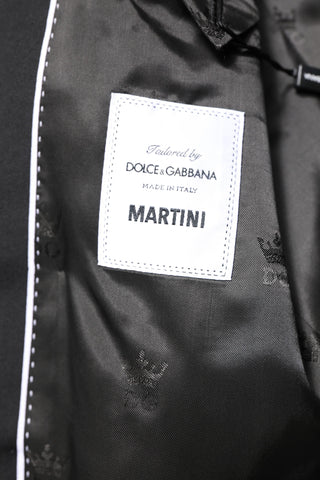Schwarzer MARTINI Zweireiher-Blazer