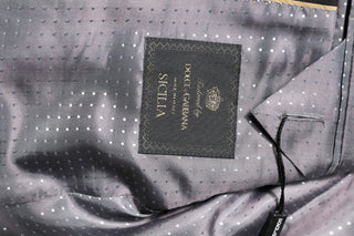 Dark Gray Striped SICILIA Formal 2 Piece Suit