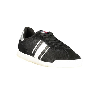 Zapatilla para mujer de poliéster negro