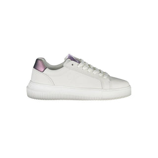 Bianco Leder Damen-Sneaker