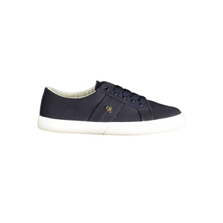 Zapatilla para mujer de poliéster azul