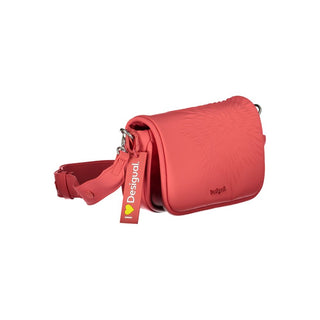 Rosso Polyurethan-Damenhandtasche