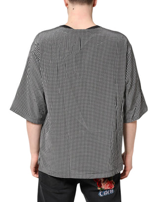 Black Graphic Print Short Sleeve T-shirt