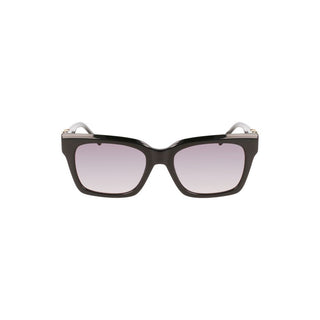 Schwarze Azetat-Sonnenbrille für Damen
