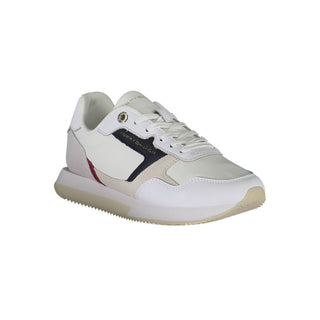Weiße Polyester Damen-Sneaker