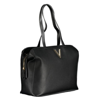 Black Polyurethane Women's Bag