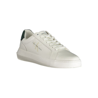 Bianco Leder Herren Sneaker