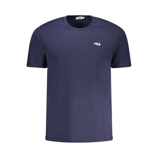 Blaues Herren-T-Shirt aus Bio-Baumwolle