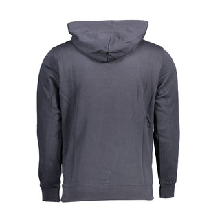 Blue Cotton Mens Sweatshirt