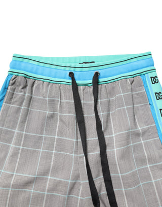 Mehrfarbige Baumwoll-Jogginghose für Herren
