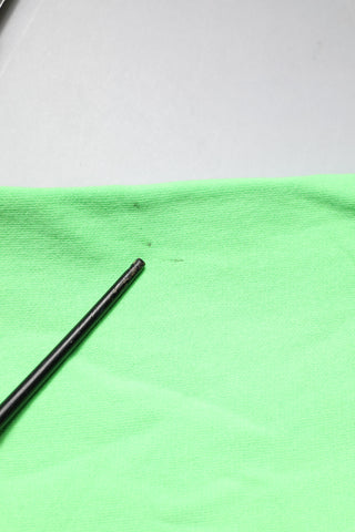 Suéter con capucha verde de algodón con estampado del logo DG  