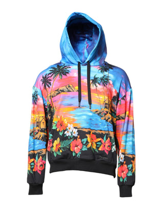 Mehrfarbiger Kapuzenpullover