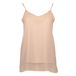 Rosa Polyester Women T-Shirt