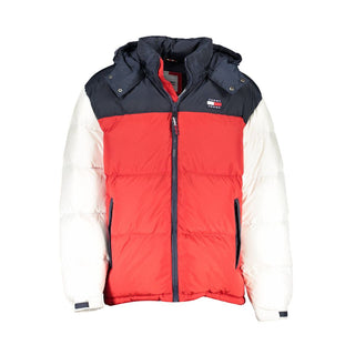 Blaue Polyester-Herrenjacke