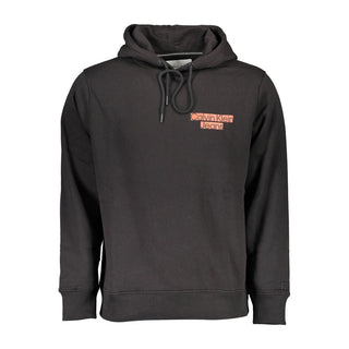 Sudadera de algodón negra para hombre