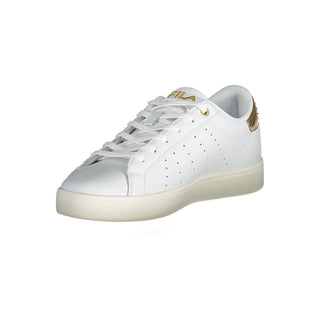 Weiße Leder-Sneaker für Damen