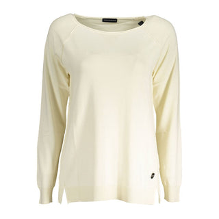 Bianco Viscosa Damenpullover