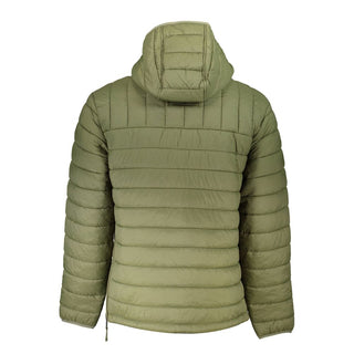 Chaqueta de hombre de poliamida verde
