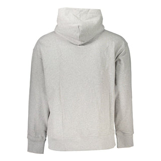 Gray Cotton Men Sweater