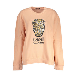 Rosa Damen-Polyester-Sweatshirt