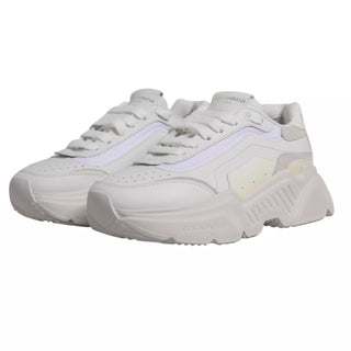 Zapatillas blancas Daymaster de corte bajo para hombre