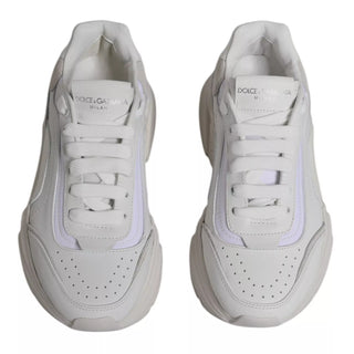 Zapatillas blancas Daymaster de corte bajo para hombre