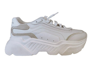 Zapatillas blancas Daymaster de corte bajo para hombre