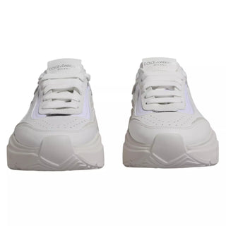 Zapatillas blancas Daymaster de corte bajo para hombre